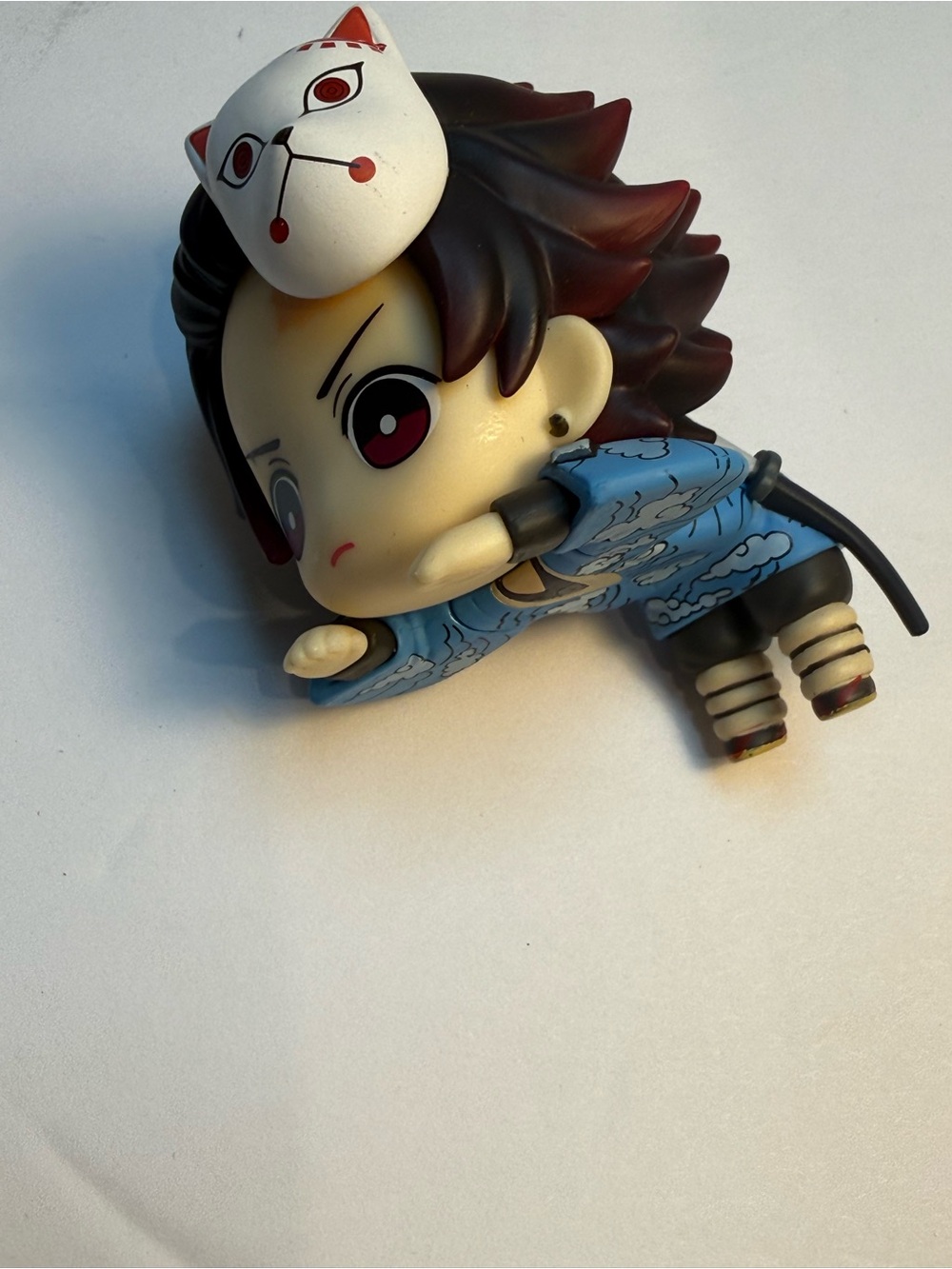 Demon Slayer Tanjiro Kamado Figure with Fox Mask